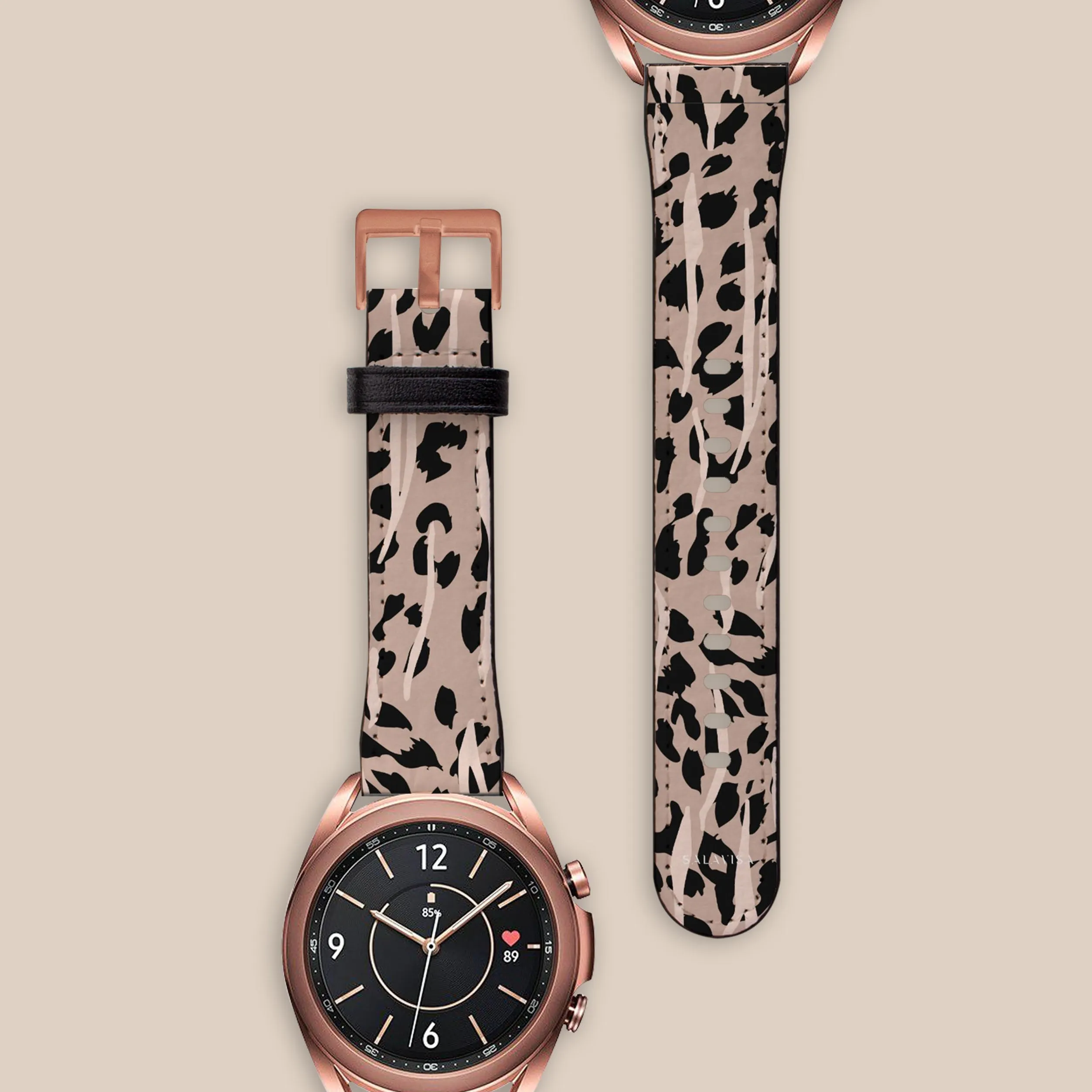 Leopard Skin Galaxy Watch Band