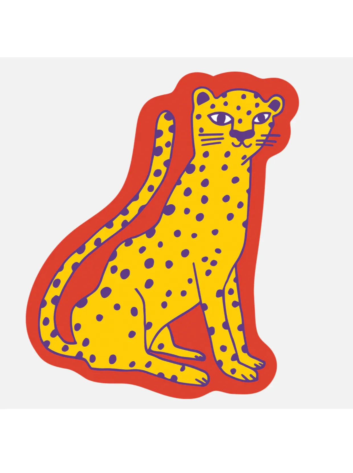 Leopard Sticker