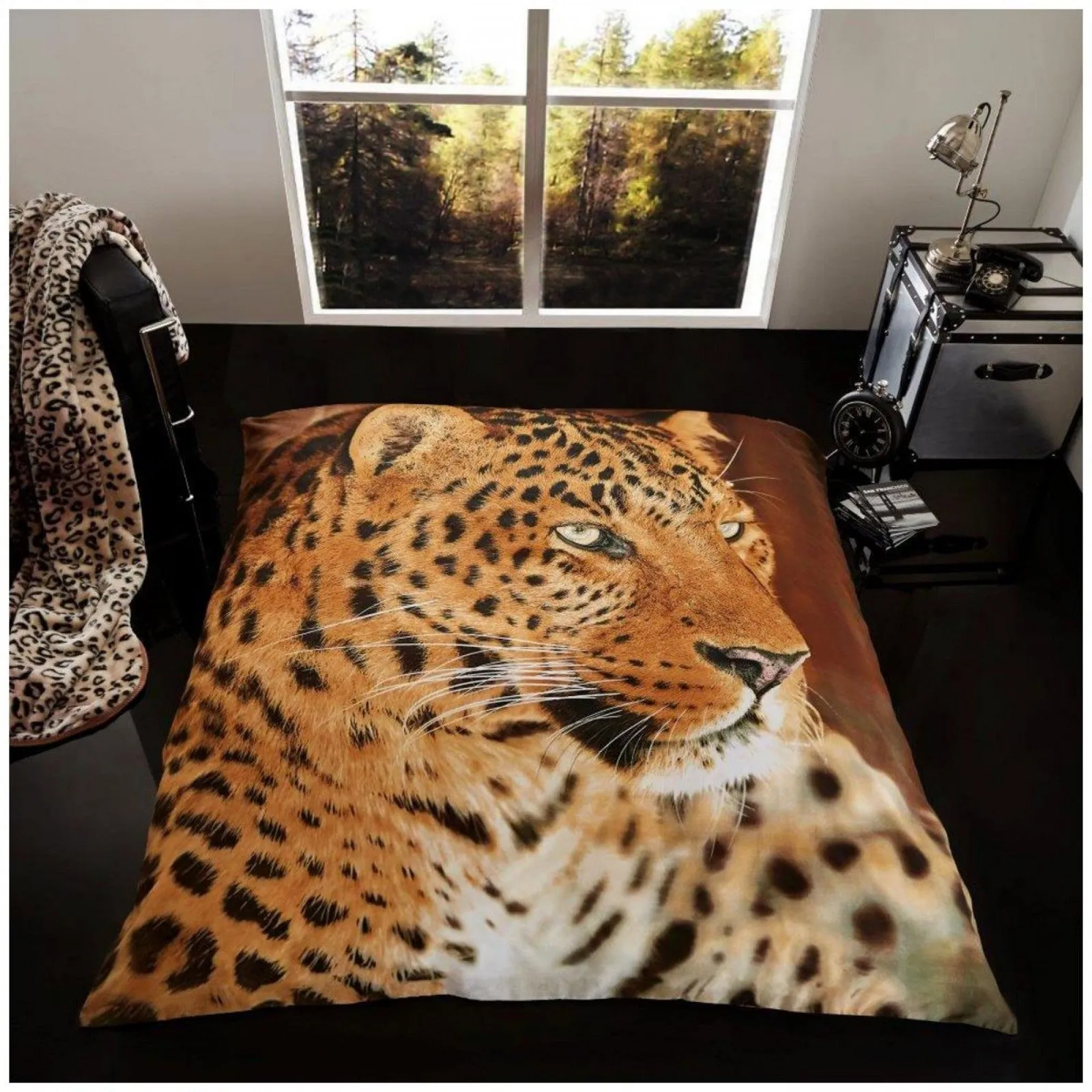 Leopard Throw