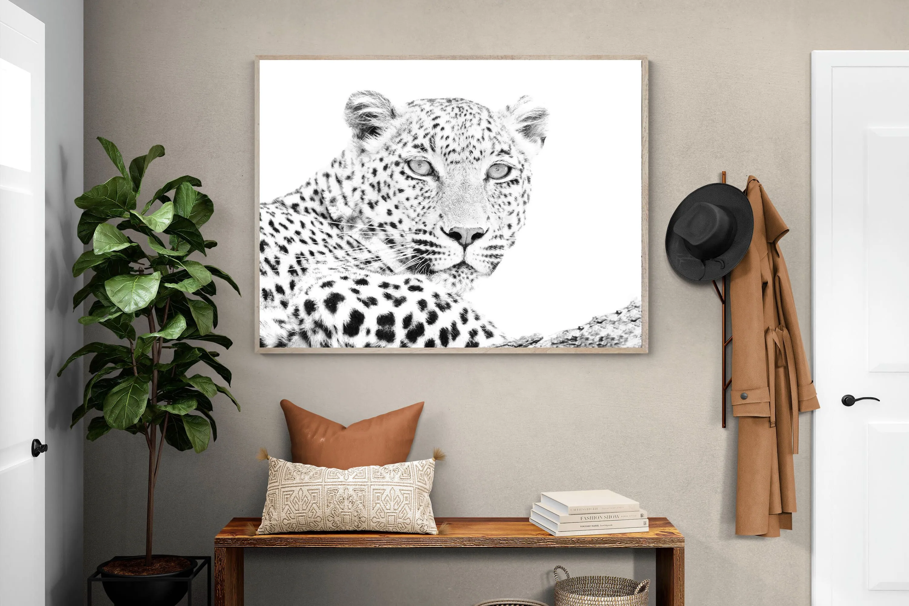 Leopard Whiteout