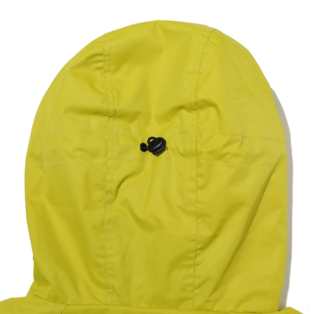 LIGHT POCKET HOODED JACKET LIME / CHARCOAL