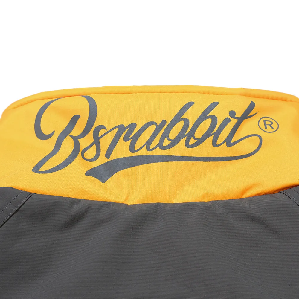 LOGO PADDING JUMPER YELLOW GRAY