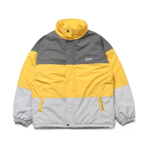 LOGO PADDING JUMPER YELLOW GRAY