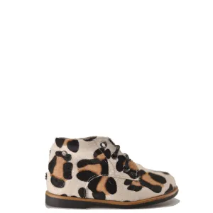 Manuela Leopard Fur Bootie