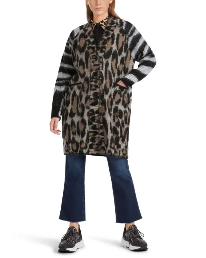 Marc Cain Mixed Animal Print Coatigan