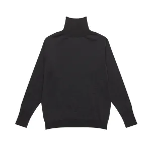 Marine Turtleneck Black