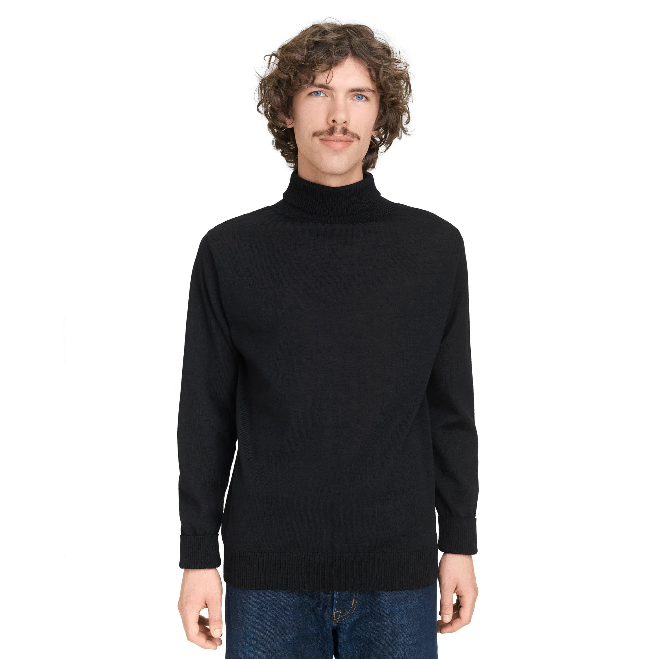 Marine Turtleneck Navy Blue