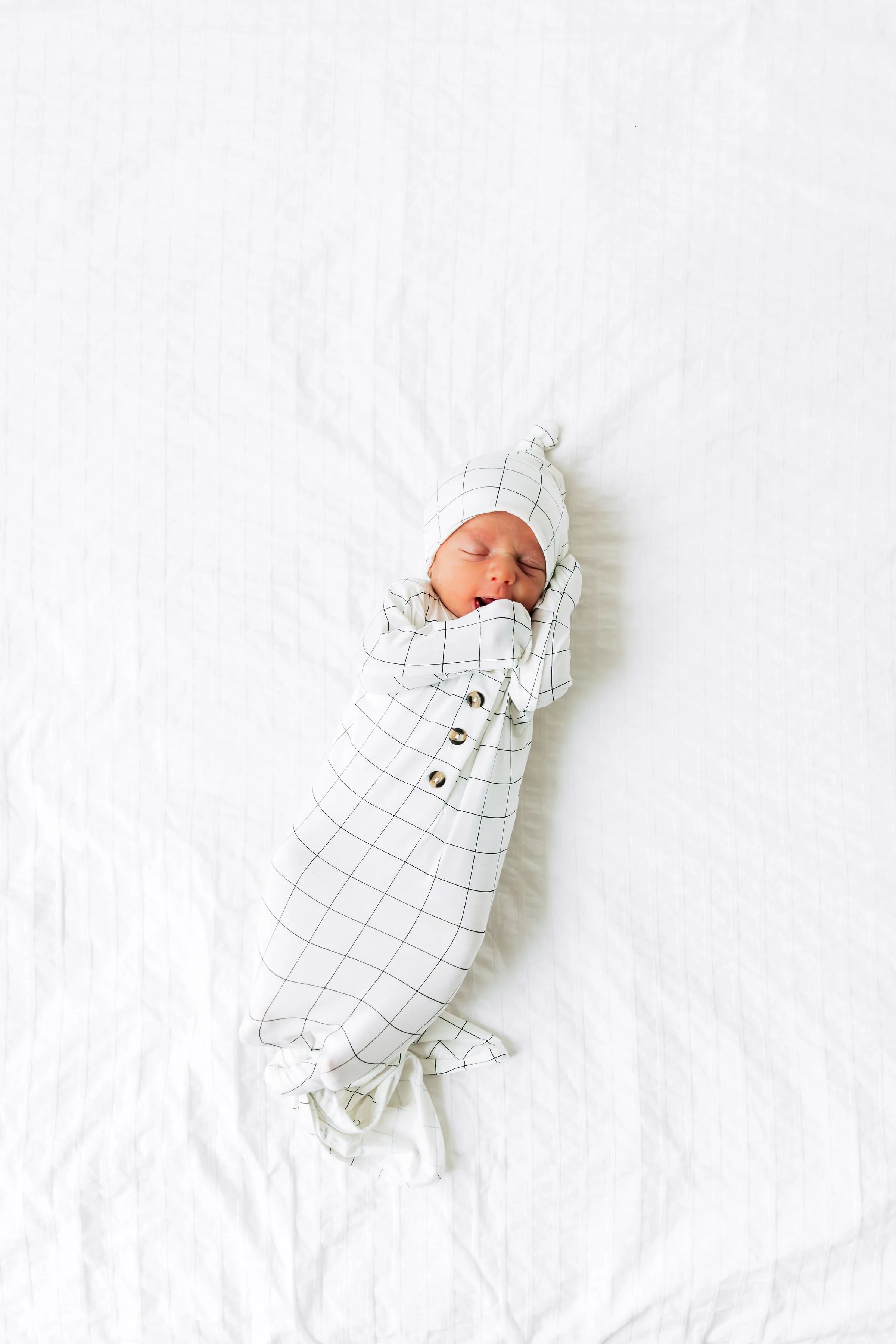 Maxwell Newborn Hat Bundle (Gown)