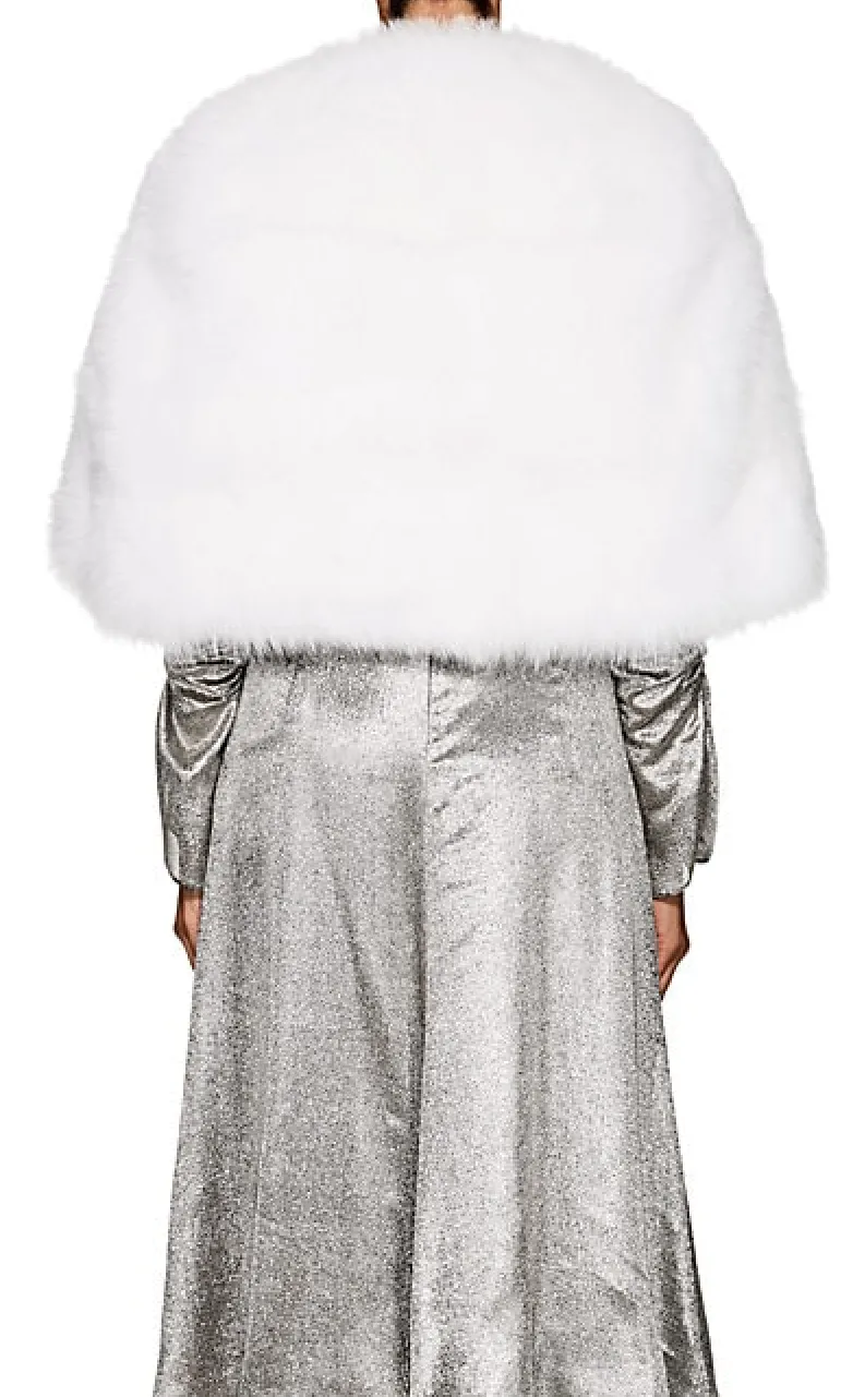 Michaela Fox Fur Cape