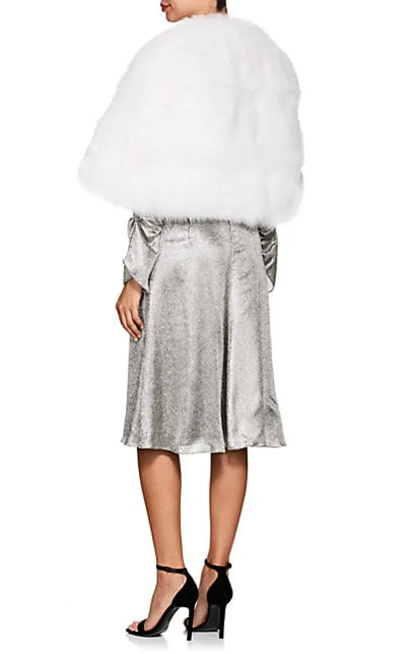 Michaela Fox Fur Cape