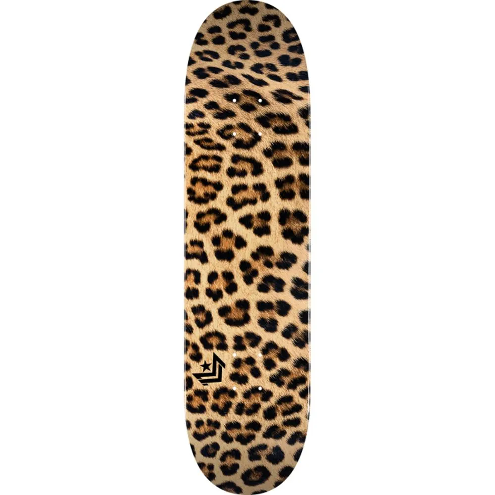 Mini Logo Leopard Fur 7.5" Skateboard Deck