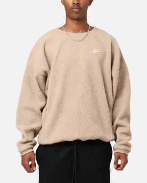 Nike Sherpa Winter Crewneck Khaki/Light Orewood