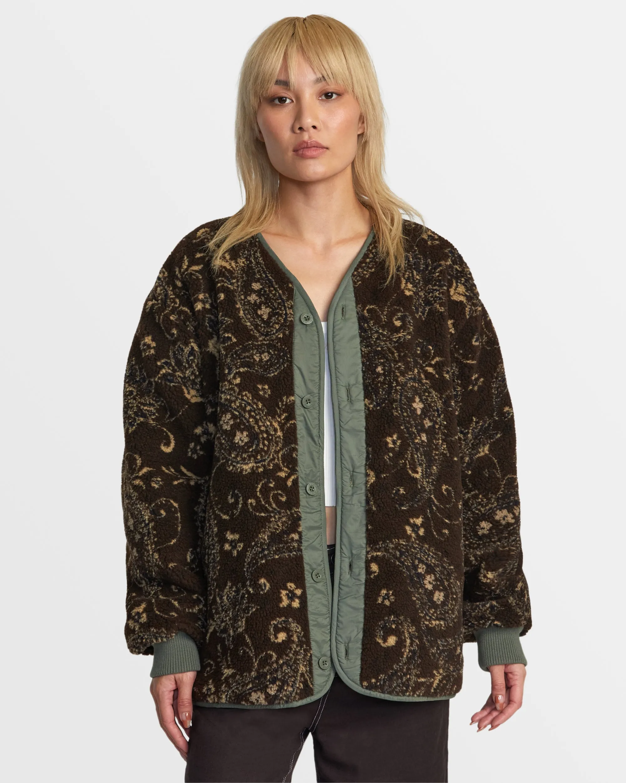 Non Negotiable Reversible Jacket - Olive