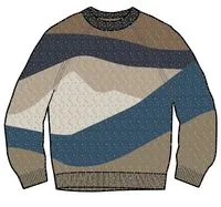 Panorama Knitted Jumper - Scenic Toffee