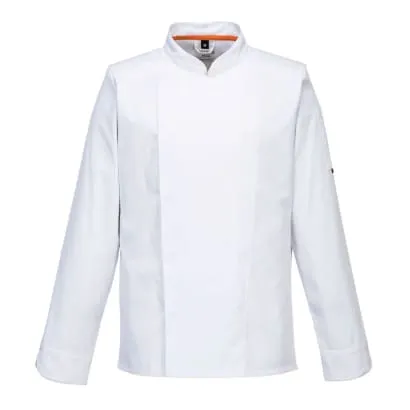 Portwest Stretch Mesh Air Pro Long Sleeve Chefs Jacket-C846