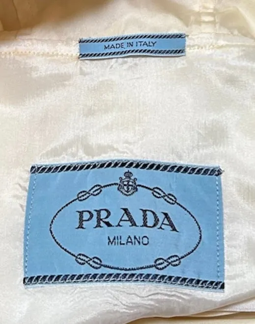 PRADA Beige Cropped Street Jacket