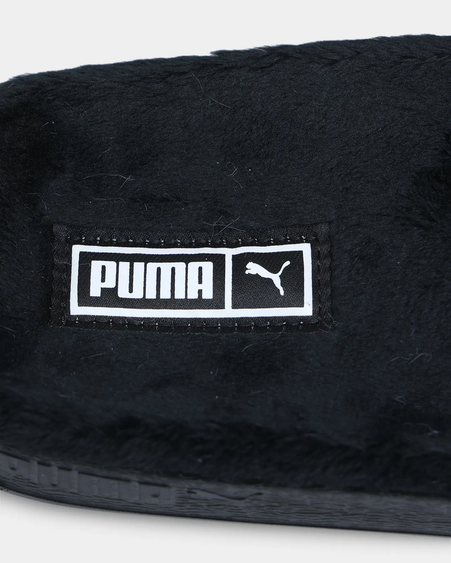 Puma Women's Leadcat Fluff Slides Puma Black