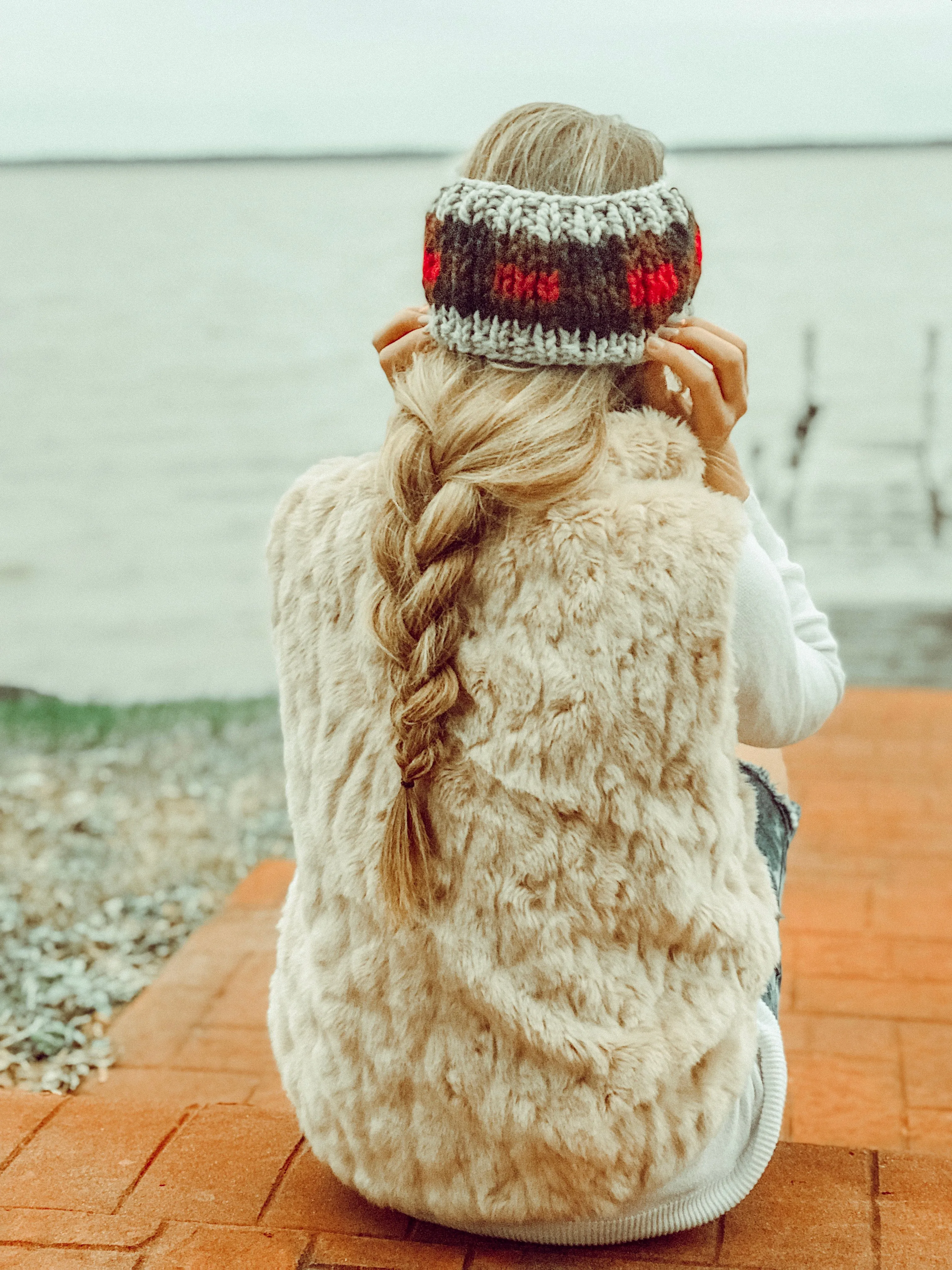 Red Buffalo Plaid Headband