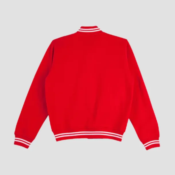 RED VARSITY JACKET