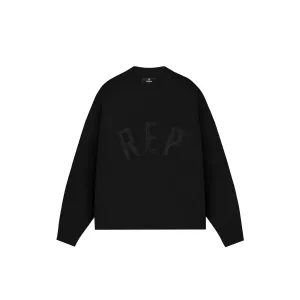 REPRESENT Rep Knit Crewneck Black