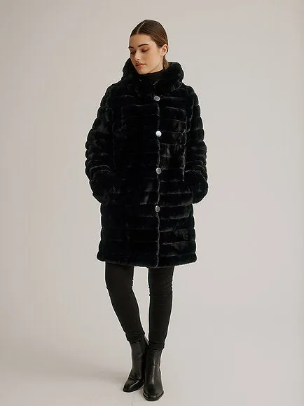 Reversible Faux Fur Jacket