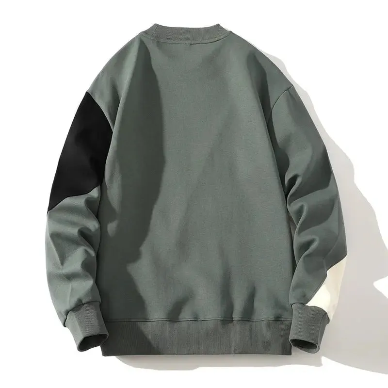 Round Neck Loose Breathable Long Sleeve Sweatshirt