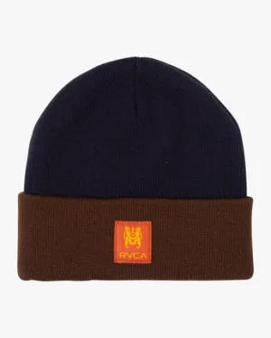 RVCA Builder Beanie II - Moody Blue