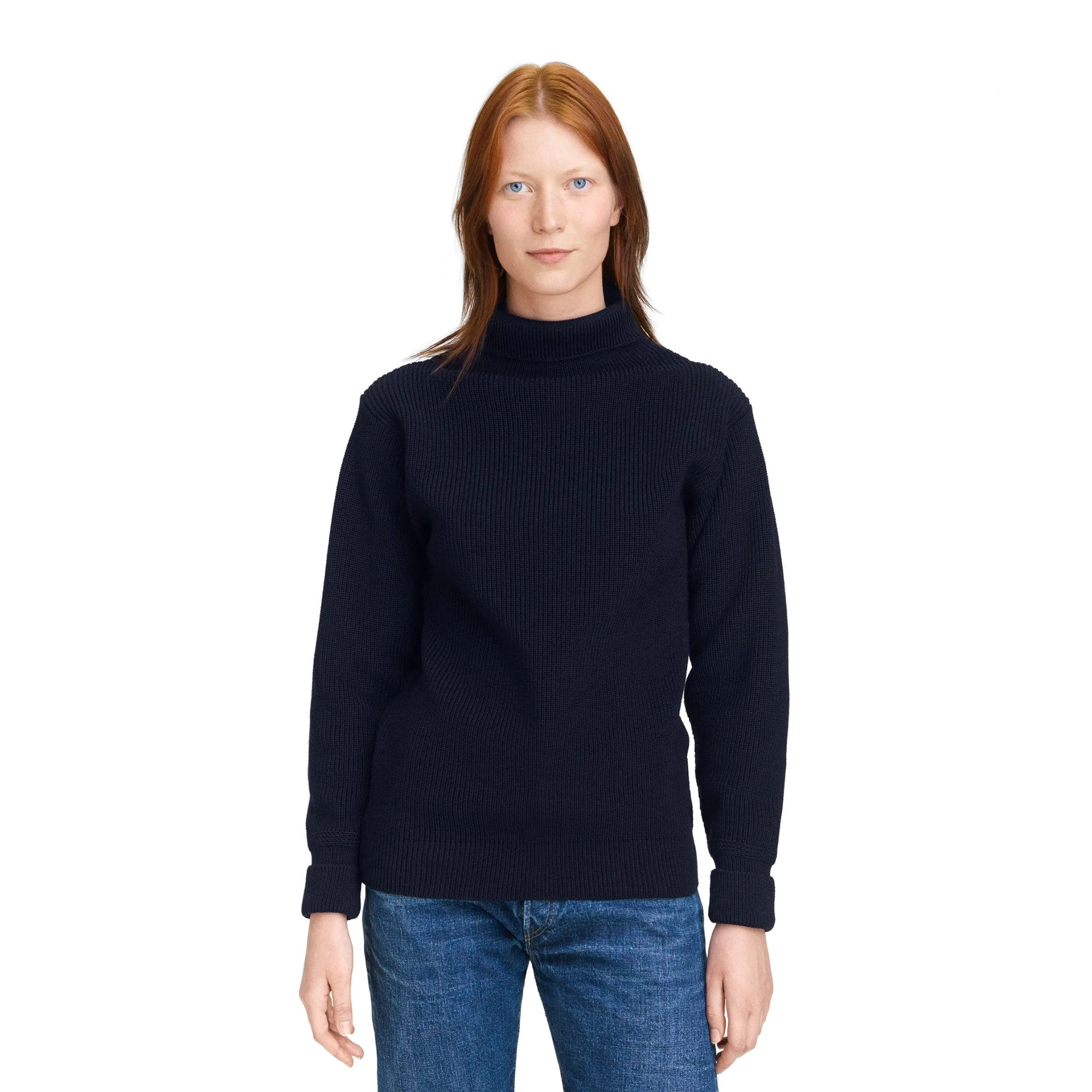 Sailor Turtleneck Navy Blue