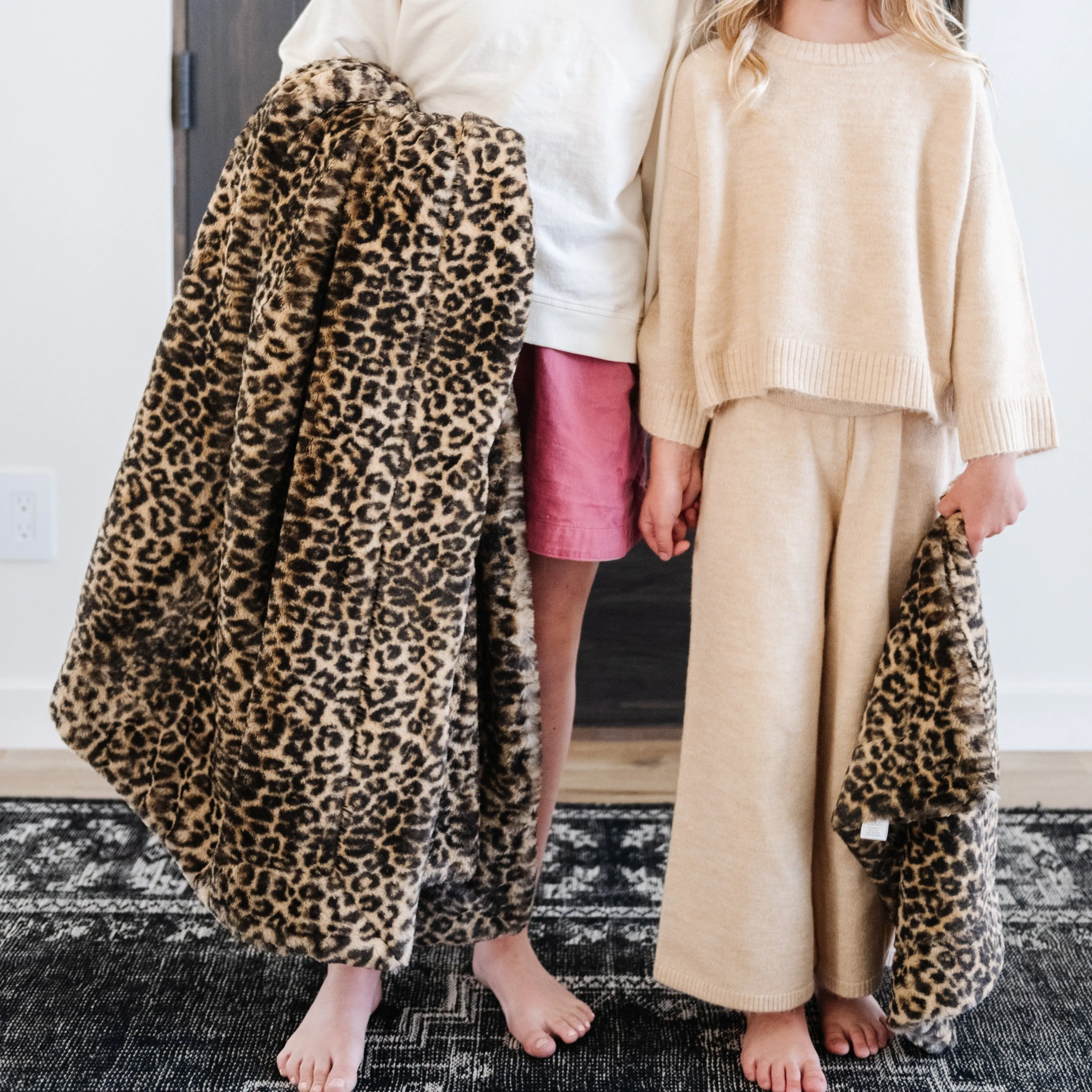 Saranoni Faux Fur Toddler | Classic Leopard