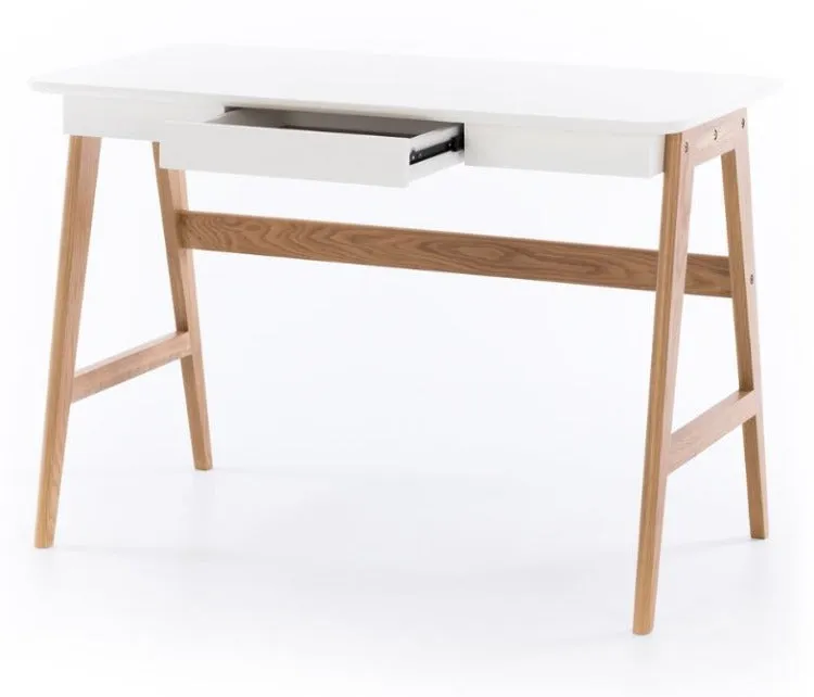 Scandinavian Style Desk Radius Writing Desk 1100mm-2colours