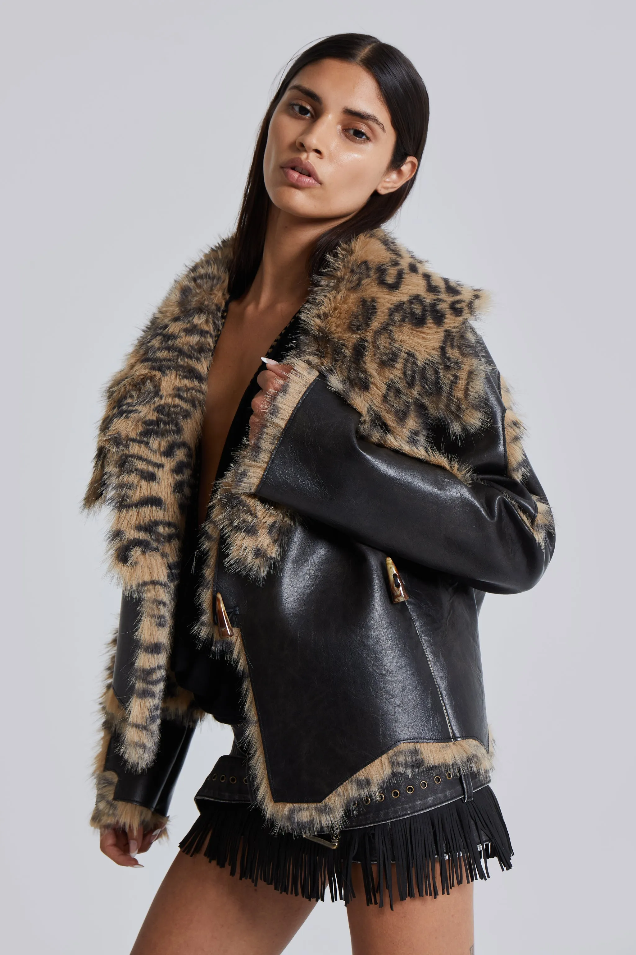 Seone Faux Fur Jacket