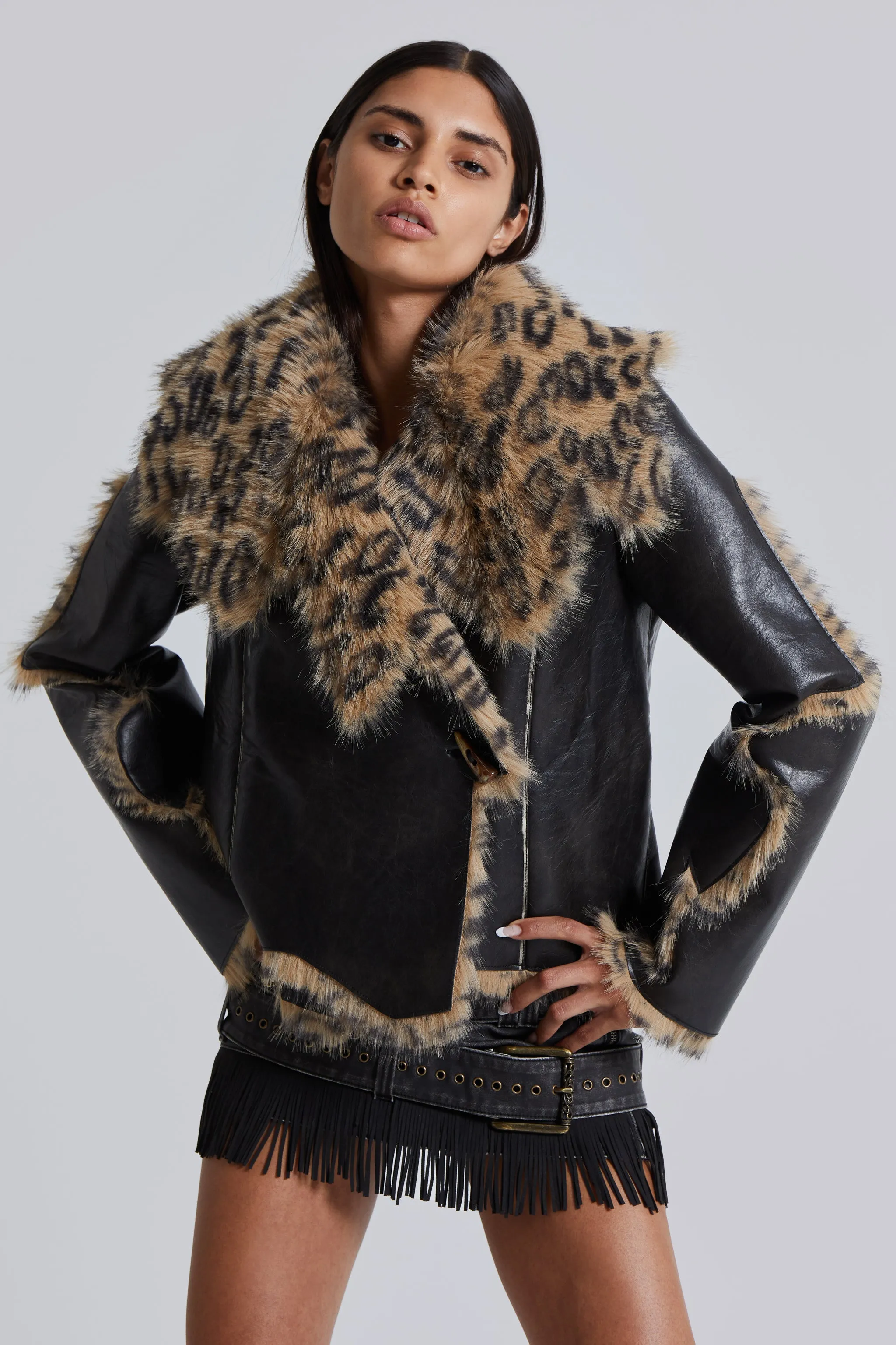 Seone Faux Fur Jacket