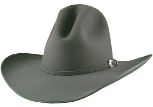 Serratelli® 6X Gus Bound Edge Felt Cowboy Hat - Black / Granite