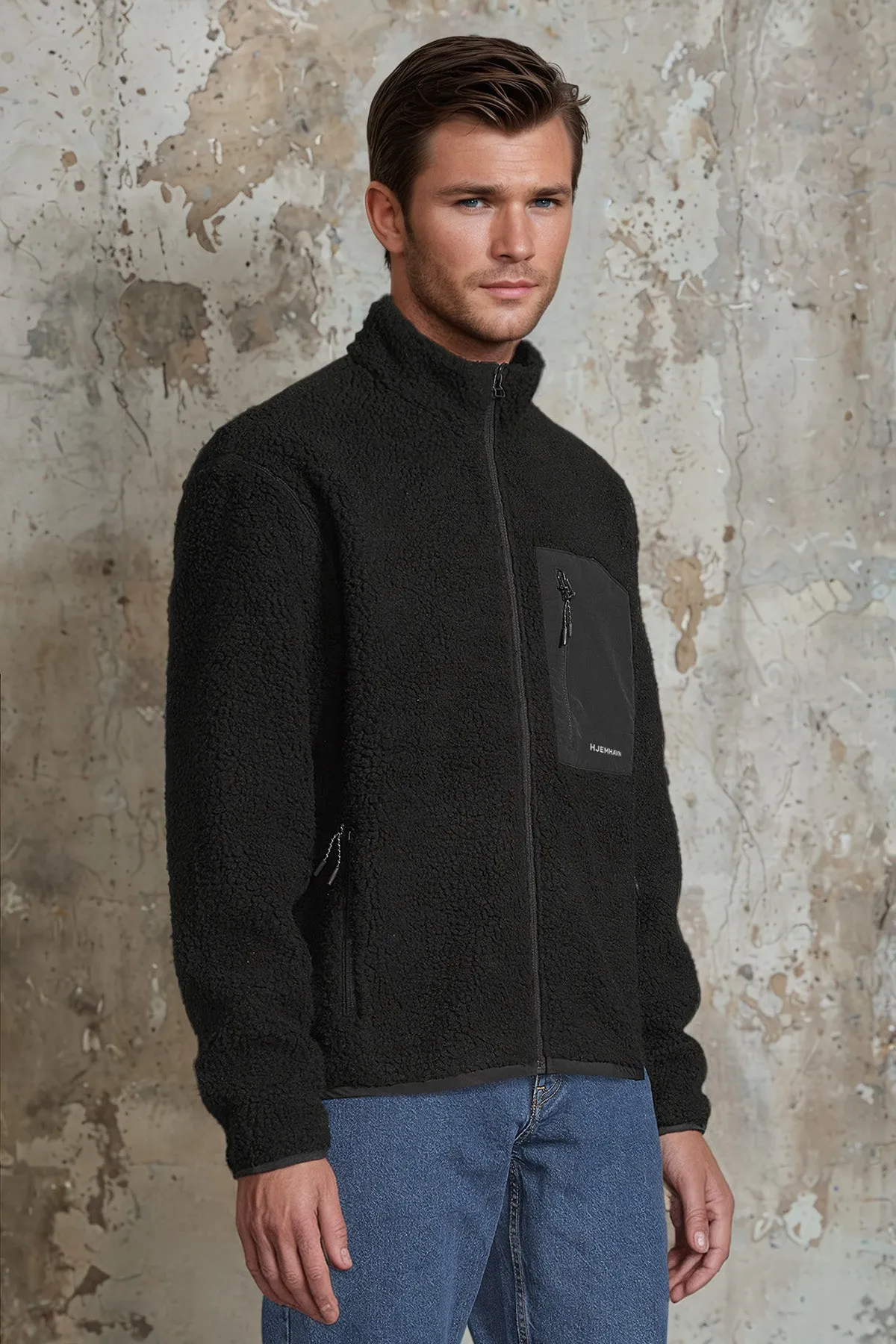 Sherpa Jacket - Black