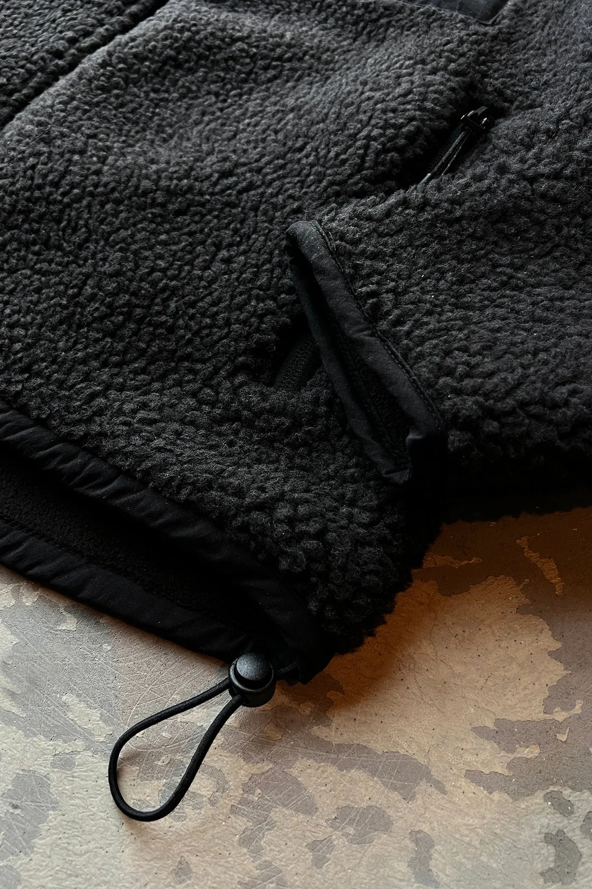 Sherpa Jacket - Black