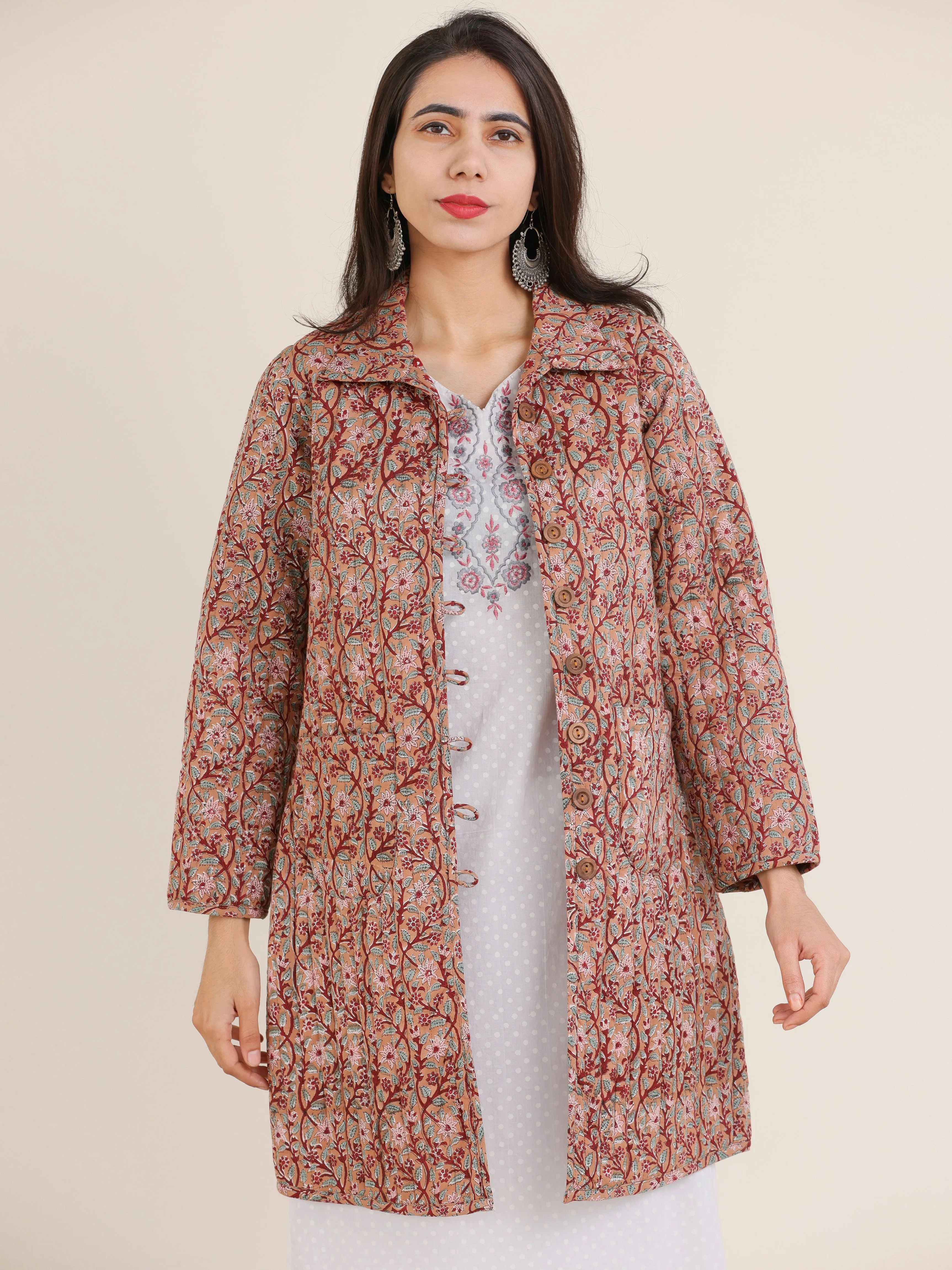 Shishir Rukshaar Quilted Reversible Jacket