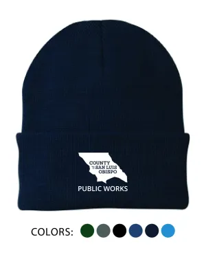 SLO Public Works - Beanie