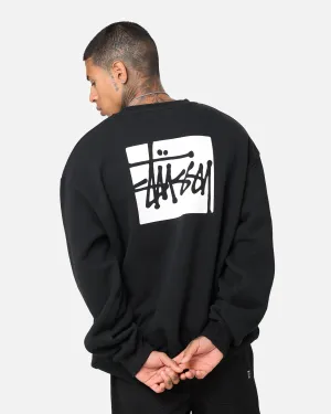 Stussy Square LCB Crewneck Black