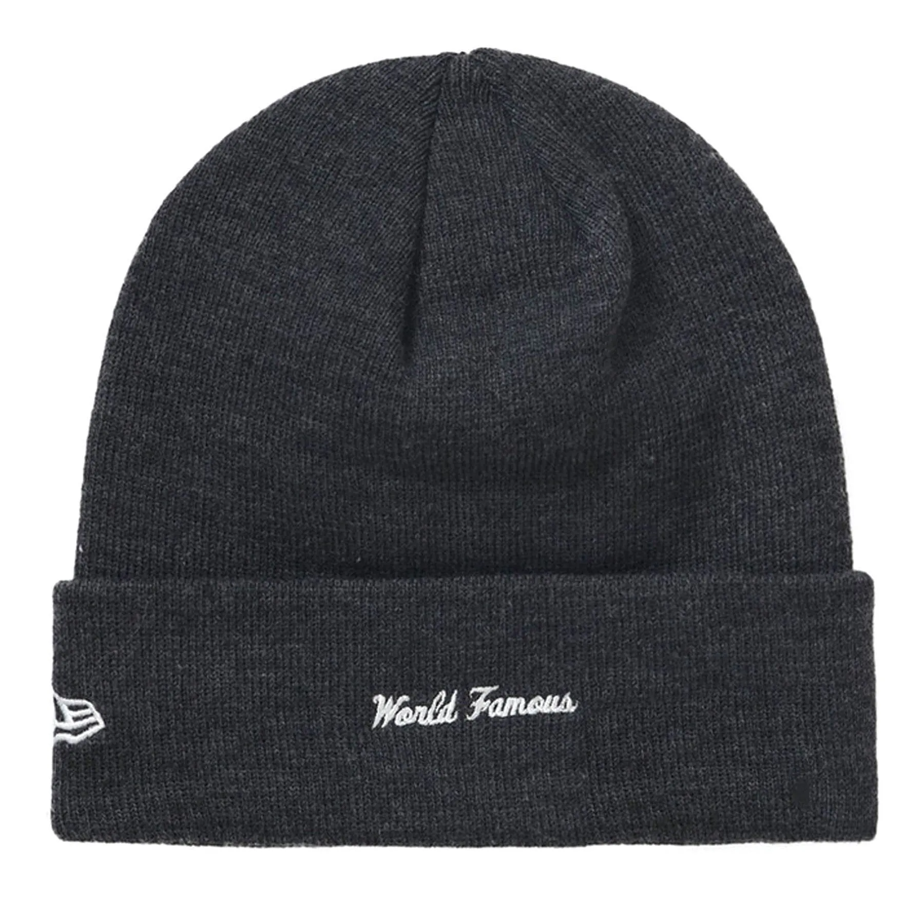 Supreme x New Era Box Logo Beanie 'Charcoal'