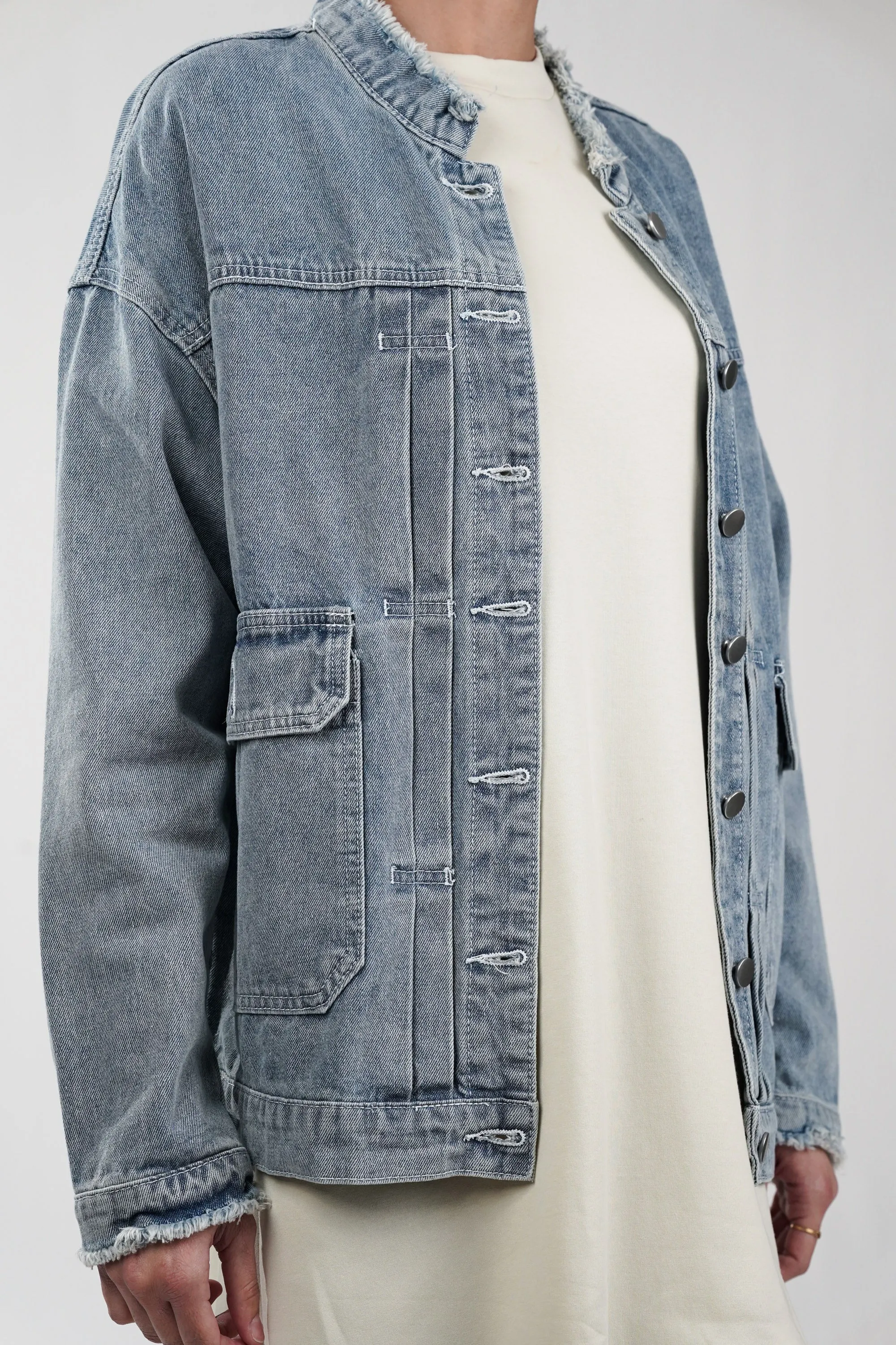 Swagger Style Denim Jacket