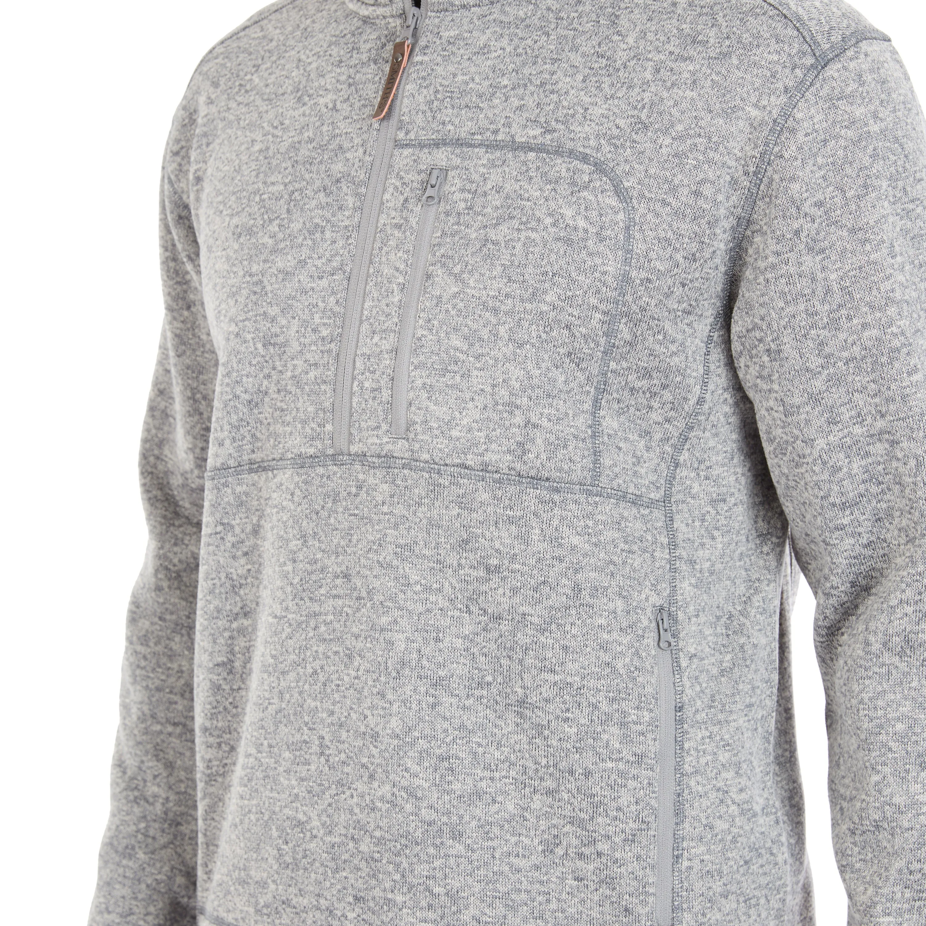 SWEATER FLEECE QUARTER ZIP PULLOVER