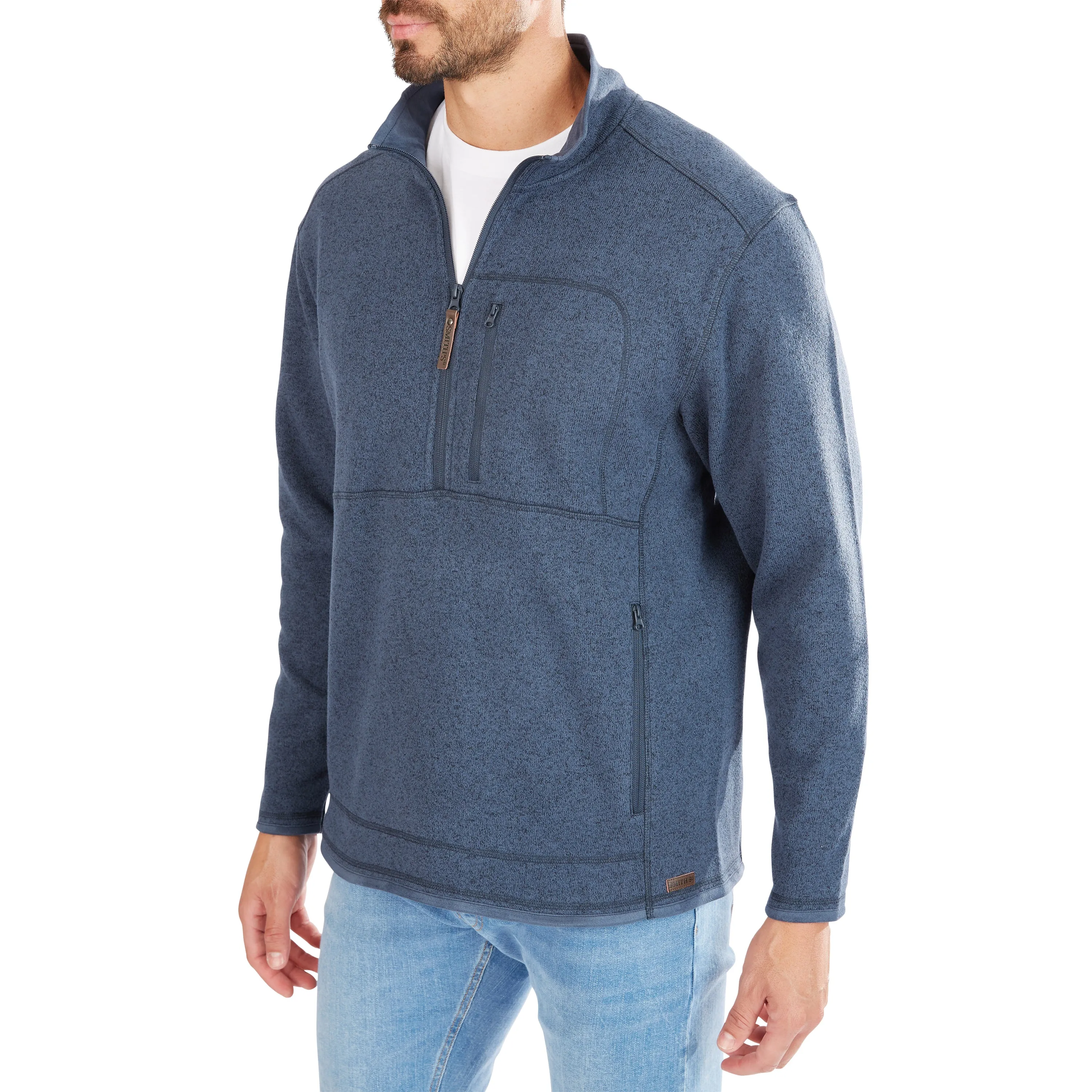 SWEATER FLEECE QUARTER ZIP PULLOVER