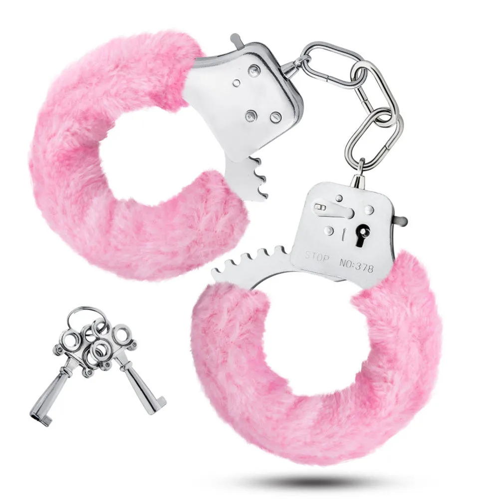 Temptasia - Beginner Cuffs - Pink Fur