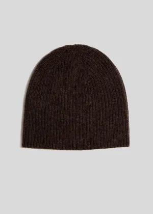 The Cashmere Beanie, Walnut