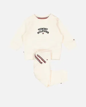 Tommy Hilfiger Infants' Baby Hilfiger Flag Set Ancient White