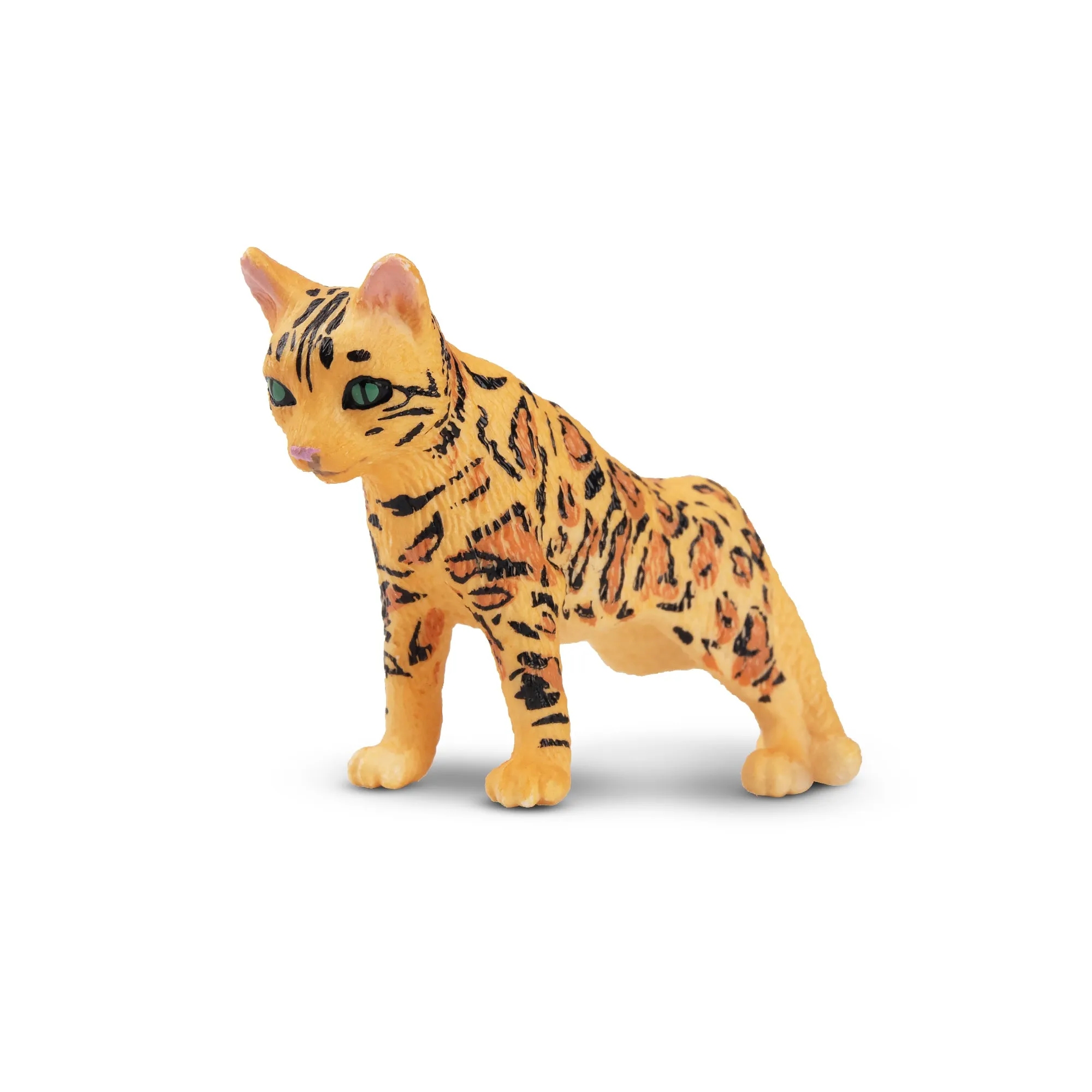 Toymany Mini Prowling Spotted Leopard Cat Figurine Toy