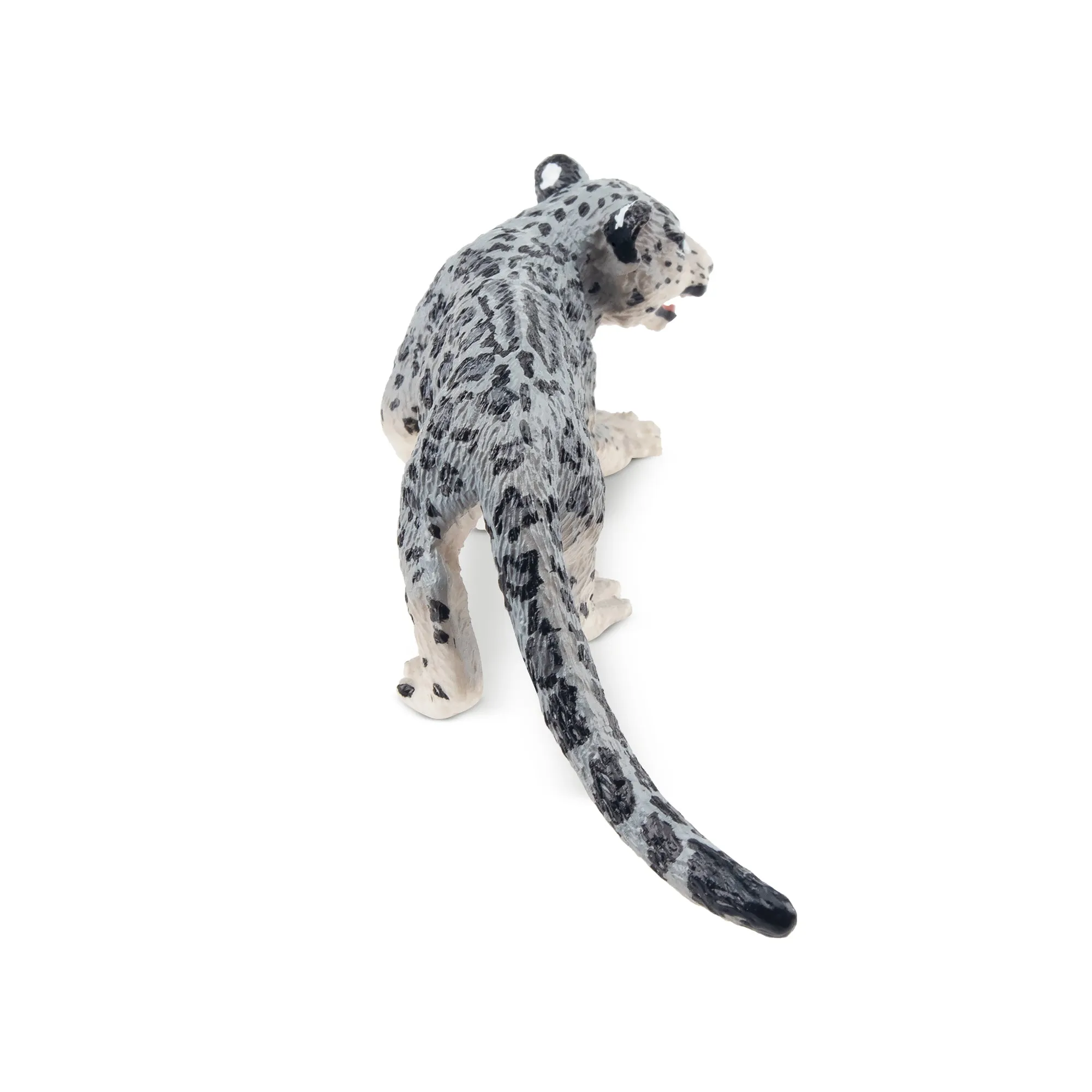 Toymany Snow Leopard Cub Figurine Toy