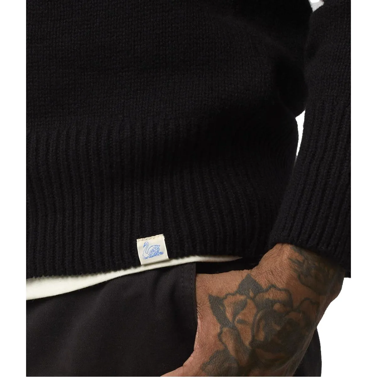 Turtleneck Sweater Deep Black