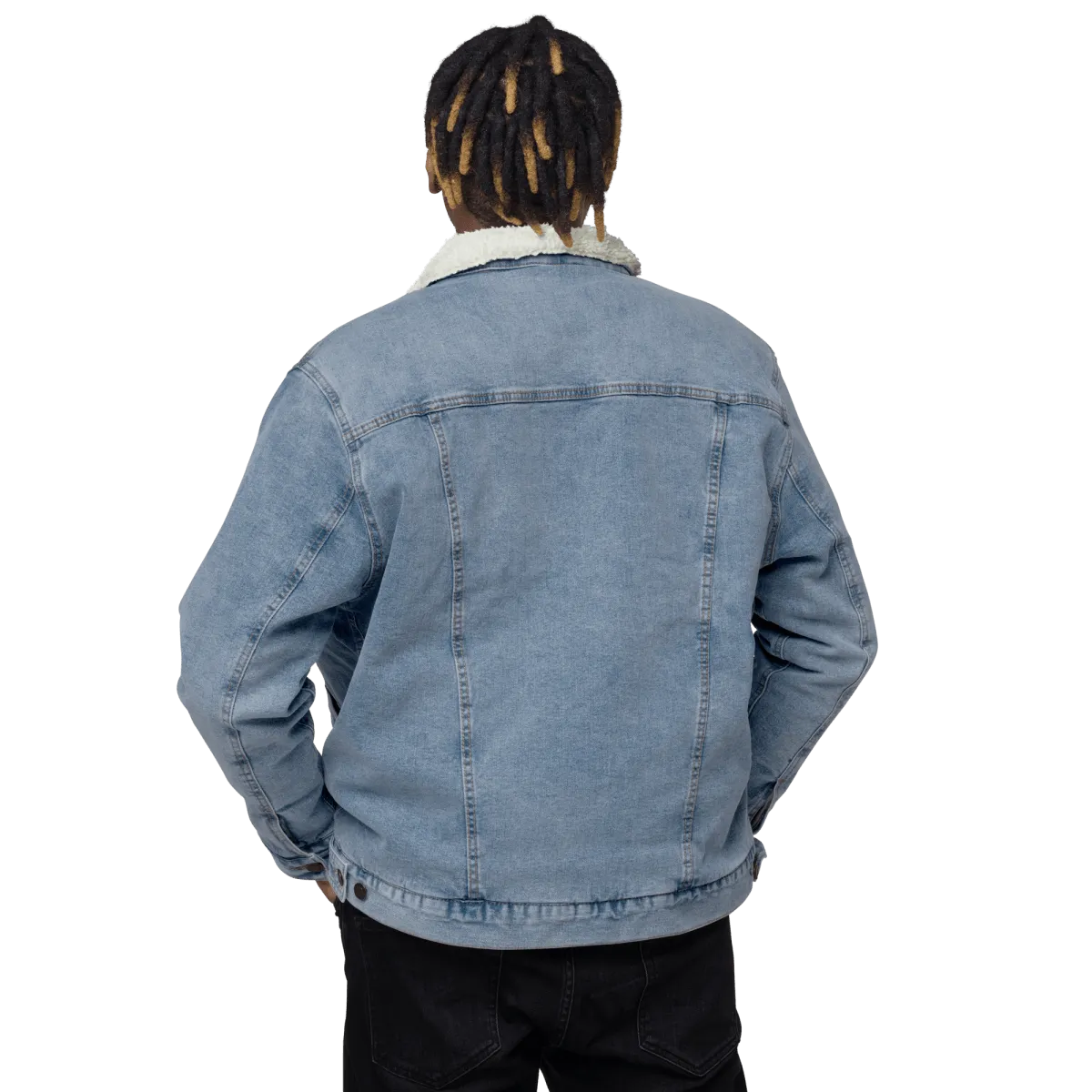 Unisex Signature Denim Sherpa Jacket