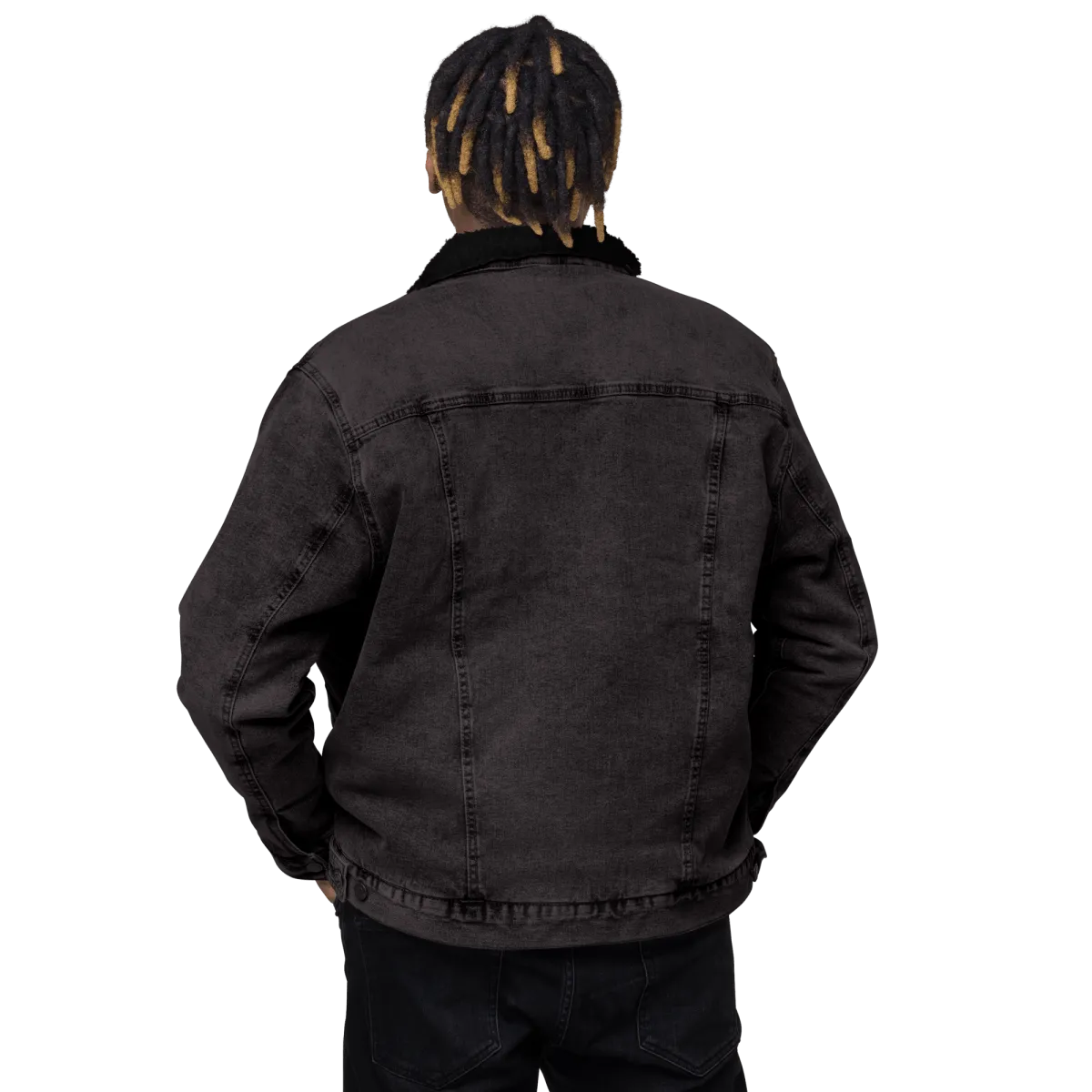 Unisex Signature Denim Sherpa Jacket